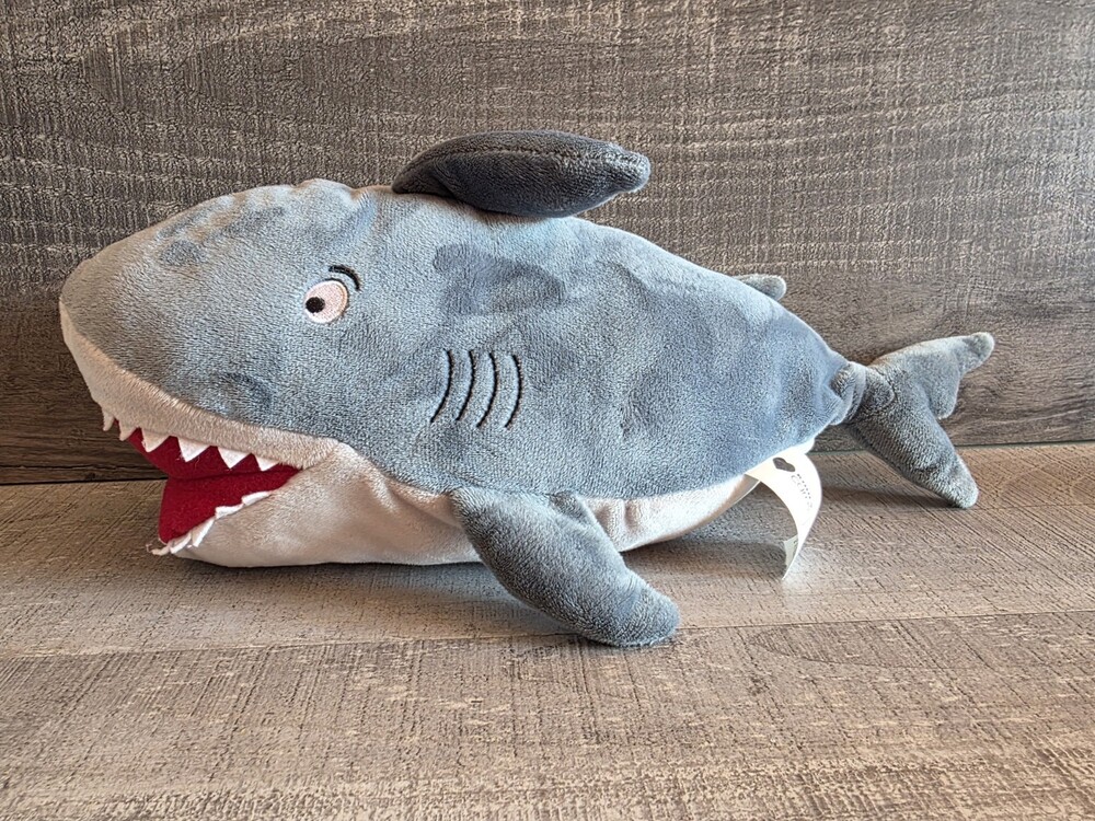 Gilbert The Great White Shark Plush 12” Chubby Stuffed Animal Kohls Cares g51